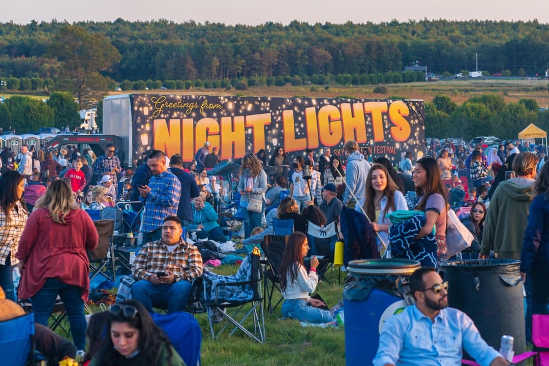 Night Lights at Cedar Lake Cellars